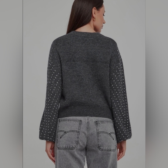 Marella Molo Rhinestone Embalish Sweater NWT - Picture 4 of 12
